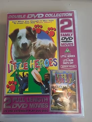 LITTLE HEROES / LETS RUIN DADS DAY TWIN PACK Region 2 Brand New