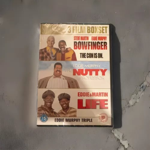 Eddie Murphy Collection - Life/Bowfinger/Nutty Professor (DVD, 2006) Region 2 Brand New Eddie Murphy Collection - Life/Bowfinger/Nutty Professor (DVD, 2006) Region 2 Brand New