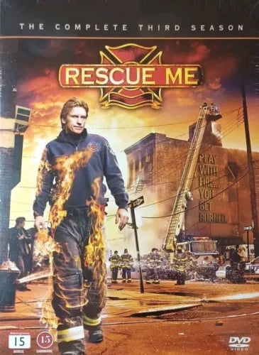 Rescue Me Sæson 3 DVD (Import) - Med engelsk tale/undertekster