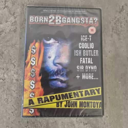 Born 2B Gangsta - Ice-T - 15 - DVD - - - Region 2 Brand New