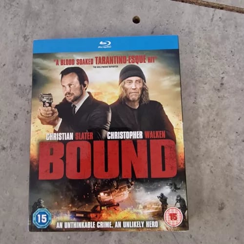 Bound - Christian Slater (2006) Blu-Ray DVD, trilleri