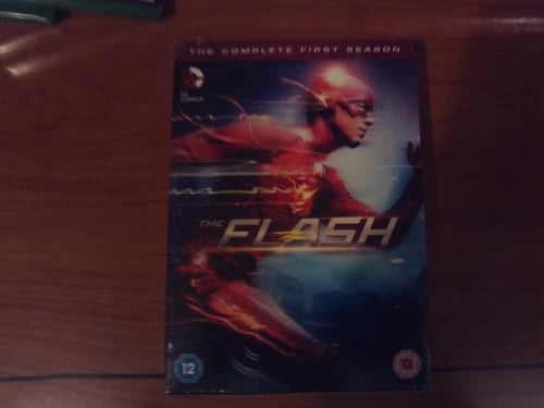 The Flash: The Complete First Season DVD (2015) Grant Gustin cert 12 5 discs Region 2 Brand New