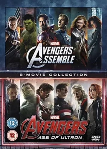 Avengers Age Of Ultron/Avengers Assemble Doublepack DVD Children's & Family Region 2 Brand New