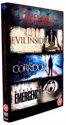 3 Film: The Evil Inside / The Corridor / State Of Emergency (DVD)