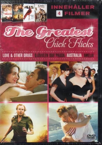 The Greatest Chick Flicks - 4 DVD Box Set (Alue 2) – Romanttisia komedioita The Greatest Chick Flicks - 4 DVD Box Set (Alue 2) – Romanttisia komedioita