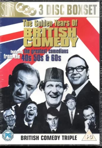 THE GOLDEN YEARS OF BRITISH COMEDY - 3-Disc Boxset - DVD Region 2 Brand New THE GOLDEN YEARS OF BRITISH COMEDY - 3-Disc Boxset - DVD Region 2 Brand New