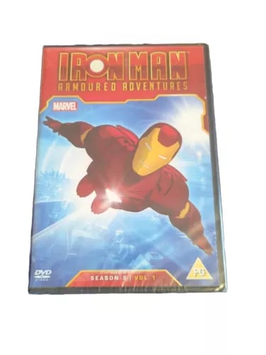 Iron Man Armoured Adventures Kausi 2 Osa 1 (DVD)