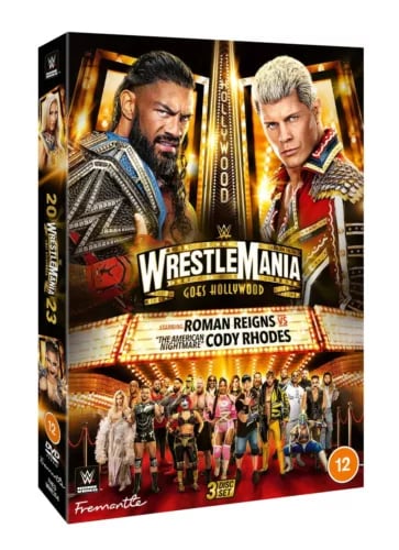 WWE WrestleMania 39 (DVD) Region 2 Brand New