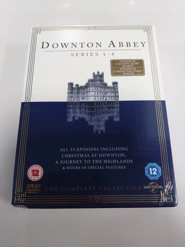 Downton Abbey - Series 1-4 - Complete (Box Set) (DVD, 2013) Region 2 Brand New