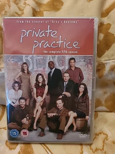 Private Practice: Täydellinen viides kausi DVD, alue 2