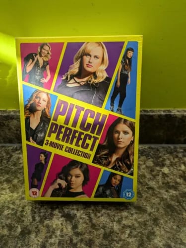 Pitch Perfect 3-Movie Collection(DVD, 3-Disc Set, 2018) Region 2 Brand New