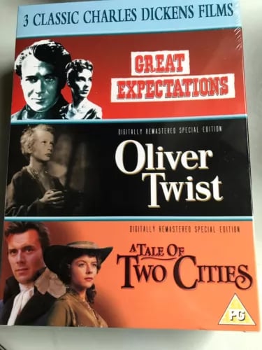 Great Expectations/Oliver Twist/A Tale Of Two Cities - DVD Box Set Region 2 Brand New