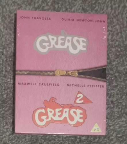 Grease & Grease 2 Musikalfilm DVD 2-filmset