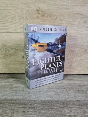 Fighter Planes of World War 2 WWII DVD Box Set Triple Disc Collection Region 2 Brand New Fighter Planes of World War 2 WWII DVD Box Set Triple Disc Collection Region 2 Brand New