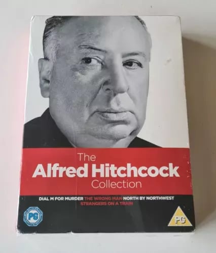 The Alfred Hitchcock Collection DVD Dial M Murder Wrong Man North Strangers Region 2 Brand New