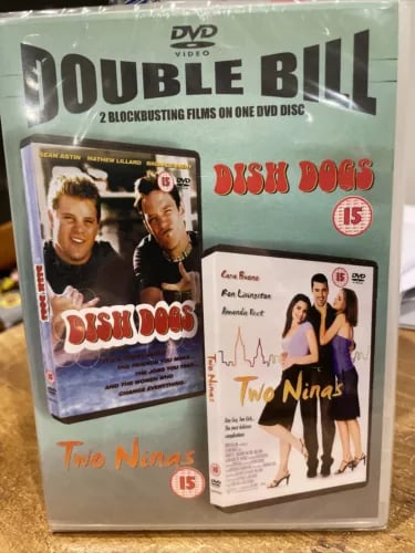Dish Dogs / Two Ninas - Double Bill DVD - To U.K. Region 2 Brand New Dish Dogs / Two Ninas - Double Bill DVD - To U.K. Region 2 Brand New