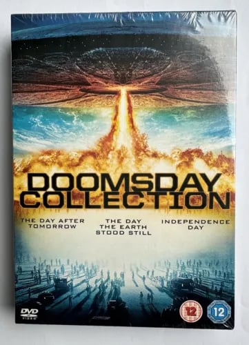 Doomsday Collection DVD 3 Film Box Set Independence Day Region 2 Brand New