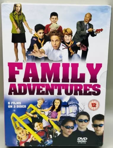Family Adventures (6 Films On 3 Discs) DVD Region 2 Brand New Family Adventures (6 Films On 3 Discs) DVD Region 2 Brand New