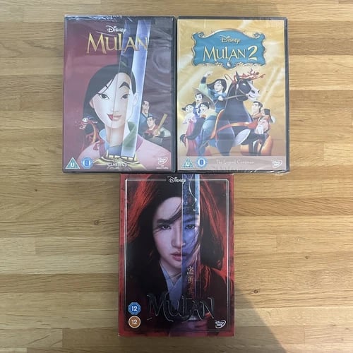 Mulan: 3-movie Collection DVD . Region 2 Brand New