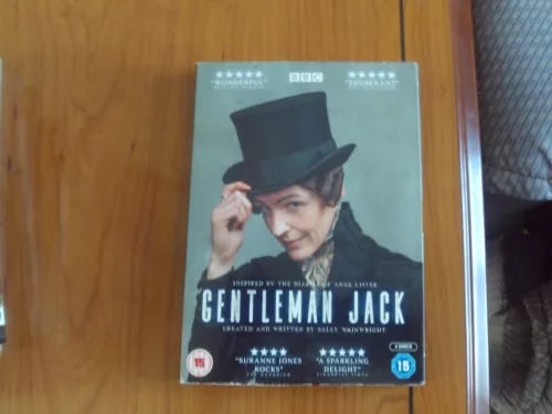 Gentleman Jack DVD (2019) Suranne Jones cert 15 3 discs Region 2 Brand New