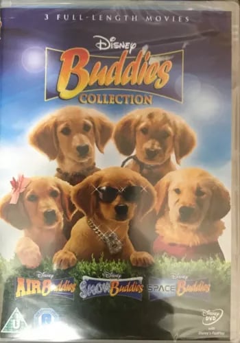 Air Buddies / Snow Buddies / Space Buddies - Disney Buddies DVD Collection Region 2 Brand New