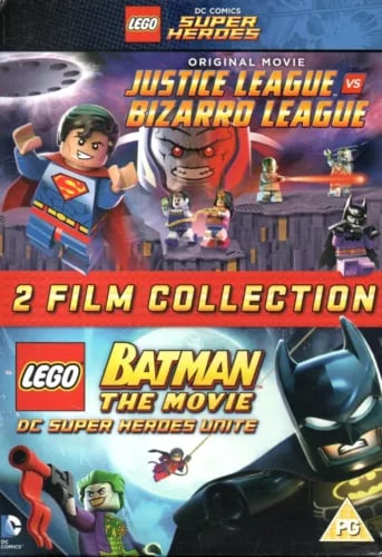LEGO Justice League vs Bizarro League / Batman: The Movie [DVD Boxset]