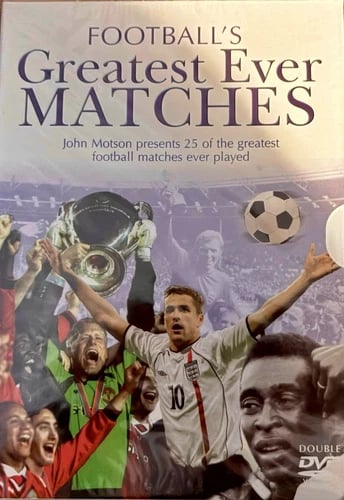 Football's Greatest Ever Matches DVD Boxset Region 2 Brand New