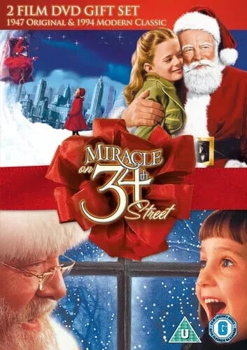 Miracle On 34th Street (1947) + (1994) – 2 x DVD
