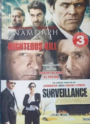 Anamorph / Righteous Kill / Surveillance (DVD) Alue 2