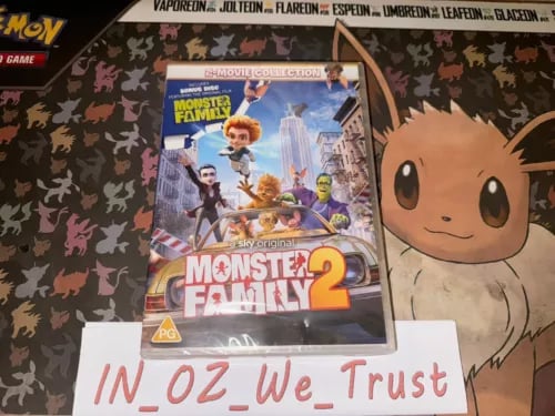 Monster Family 1 & 2 (DVD, 2021, 2-Disc Box Set) Region 2 Brand New