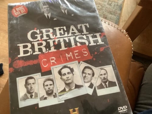 Great British Crimes (3 DVD Box Set) Krays, Ripper Region 2 Brand New