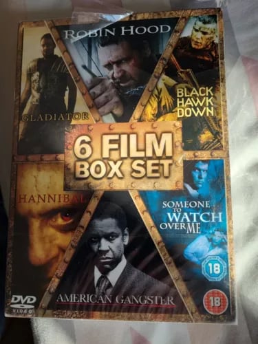 6 FILM BOX SET SEE LISTING BELOW FOR TITLES Region 2 Brand New