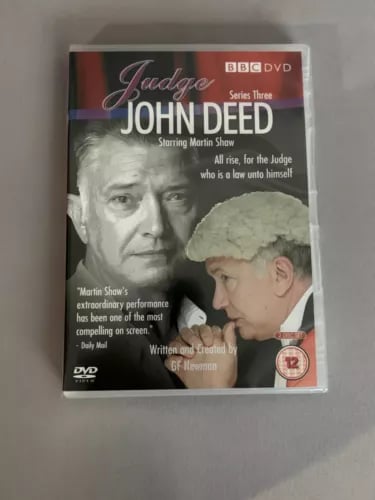 JUDGE JOHN DEED COMPLETE THIRD SERIES DVD MARTIN SHAW GENUINE Region 2 Brand New