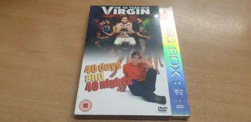 The 40 Year Old Virgin/40 Days And 40 Nights DVD (2006) Region 2 Brand New