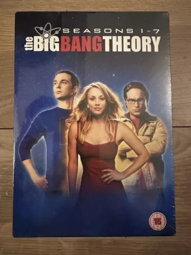 Big Bang Theory - Kausi 1-7 Koko DVD Box Set (2014) Alue 2
