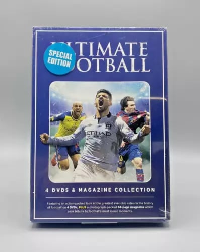 Ultimate Football 4 Dvd Collection And Magazine Collection Special Edition Region 2 Brand New Ultimate Football 4 Dvd Collection And Magazine Collection Special Edition Region 2 Brand New