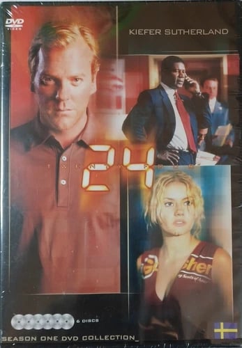 24 Kausi 1 DVD (Alue 2) – Englanninkielinen puhe