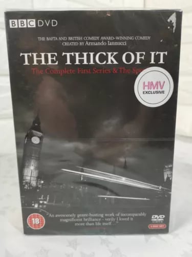 The Thick Of It The Complete First Series And; The Specials (DVD) Region 2 Brand New The Thick Of It The Complete First Series And; The Specials (DVD) Region 2 Brand New