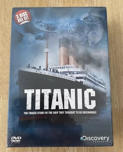 Titanic 3 Disc DVD Boxset