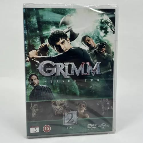 Grimm Kausi 2 [DVD] [2013] David Giuntolin kanssa
