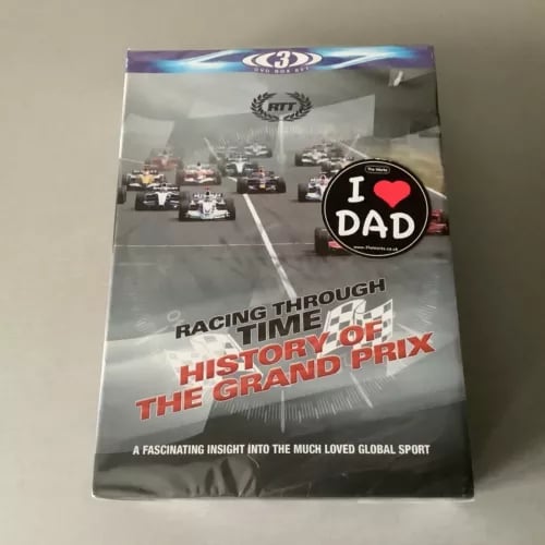 History of the Grand Prix 3 Disc dvd box set Region 2 Brand New