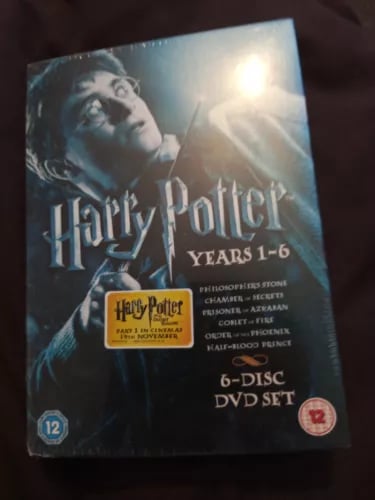 Harry Potter Collection - Years 1-6 DVD (2009) Region 2 Brand New
