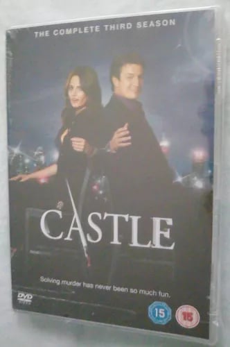 Castle: Complete Third Season - DVD Box Set - Region 2 Brand New