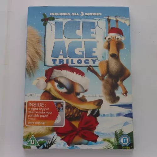 Ice Age Trilogia DVD-boksisarja - 3 elokuvaa: Meltdown, Dawn of The Dinosaurs