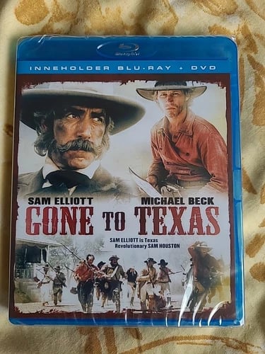 GONE TO TEXAS BLU RAY+DVD SAM ELLIOTT IMPORT ENGLISH REGION B Brand New