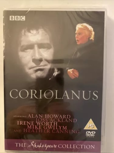 Coriolanus - BBC Shakespeare (DVD) - Alan Howard