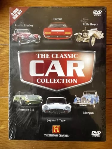 History Channel: The Classic Car Collection - DVD Boks Sæt