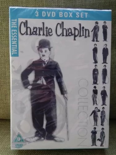 CHARLIE CHAPLIN ,THE ESSENTIAL 3 DVD BOX SET vol 1,2 & 3 Region 2 Brand New