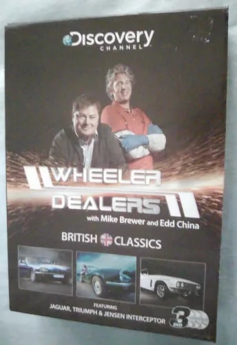 Wheeler Dealers British Classics – DVD Bokssett (Region 2) Wheeler Dealers British Classics – DVD Bokssett (Region 2)