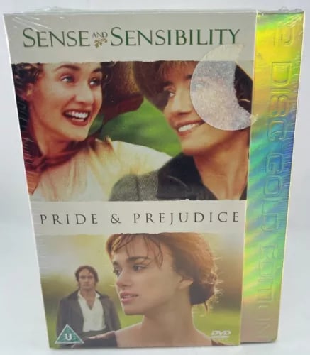 Sense & Sensibility/Pride & Prejudice - DVD Region 2 Brand New Sense & Sensibility/Pride & Prejudice - DVD Region 2 Brand New